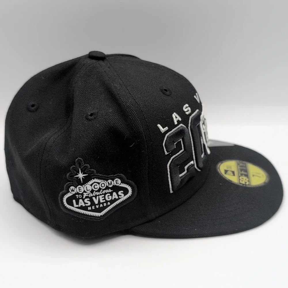 Las Vegas Raiders New Era 59fifty Fitted Hat 7 1/8 Welcome To Las Vegas Patch